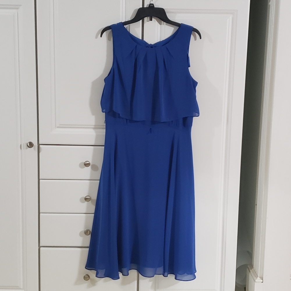 Pretty blue flowy dress